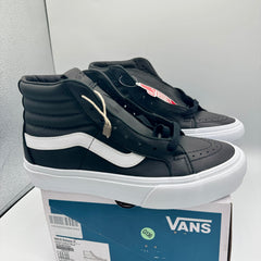 Vans Sk8 Hi Reissue VI Shoes Black Dream Leather High Top Sneakers Vault NEW