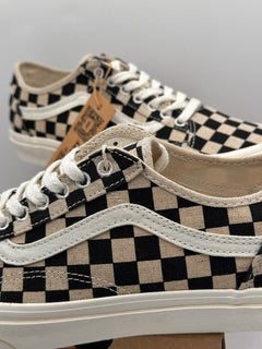 Vans Old Skool Tape Low Sneakers Eco Theory Checkerboard Sustainable Shoes