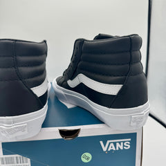 Vans Sk8 Hi Reissue VI Shoes Black Dream Leather High Top Sneakers Vault NEW