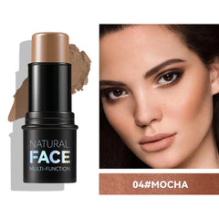 Face Pearl Stone Highlighter Stick Contour Shading Lasting Cheek Stereoscopic Brightening Skin Blush Illuminator Makeup Cosmetic