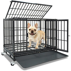37" Stackable Heavy Duty Dog Kennel 371D08