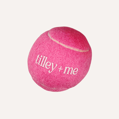 Tilley + Me Tennis Ball for Dogs